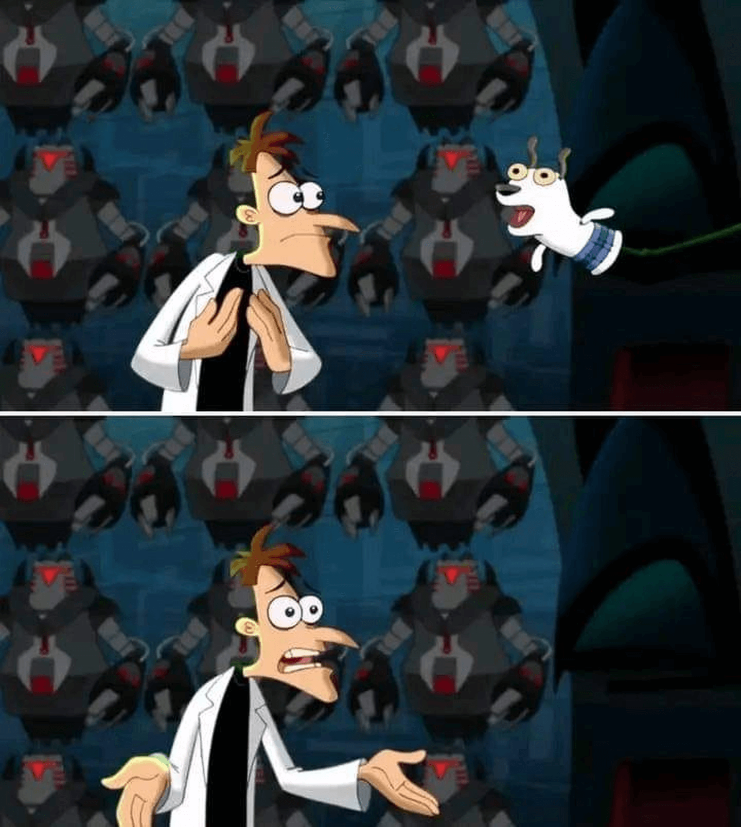 Si tuviera una moneda por cada vez: Doofenshmirtz diciendo las veces que lo mismo ha pasado