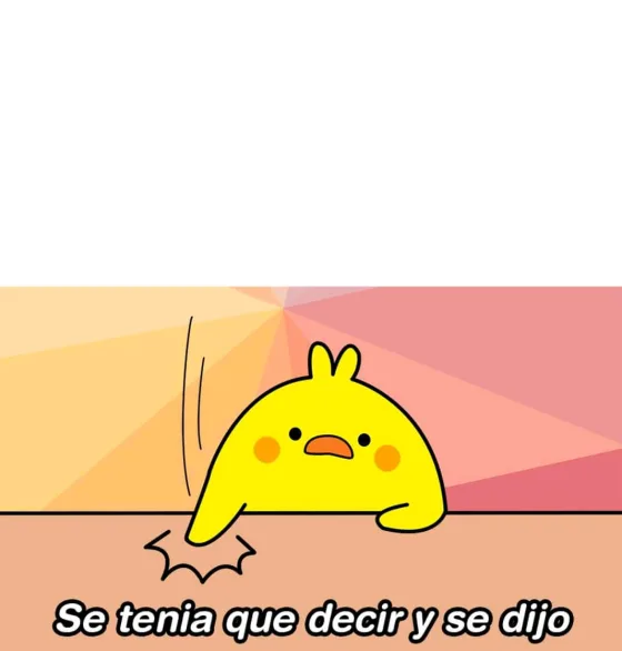 Se tenia que decir y se dijo